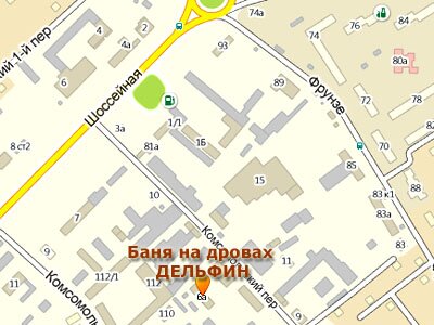Схема проезда 